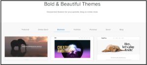 Weebly templates